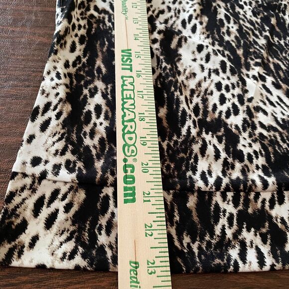 Alfani Cowl Neck Animal Print Sleeveless Blouse Size Medium Career Stylish - Picture 8 of 8
